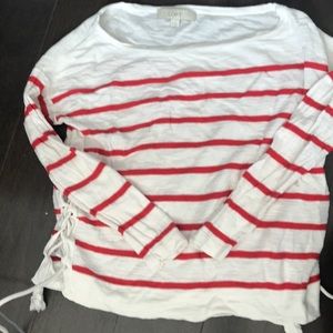 Loft light sweater size small